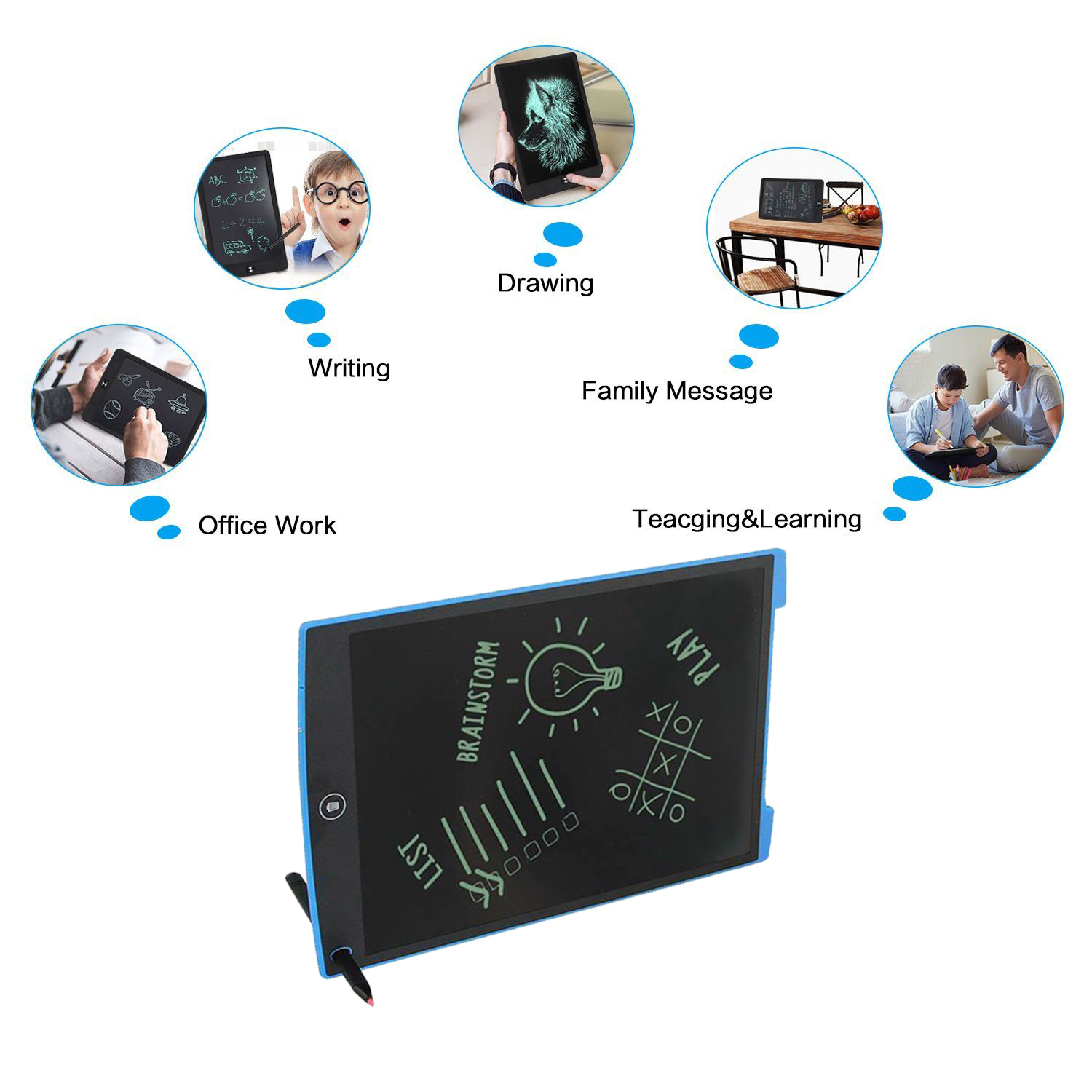 E-ntawv sau ntawv ntsiav tshuaj LCD E-paper LCD writing tablet