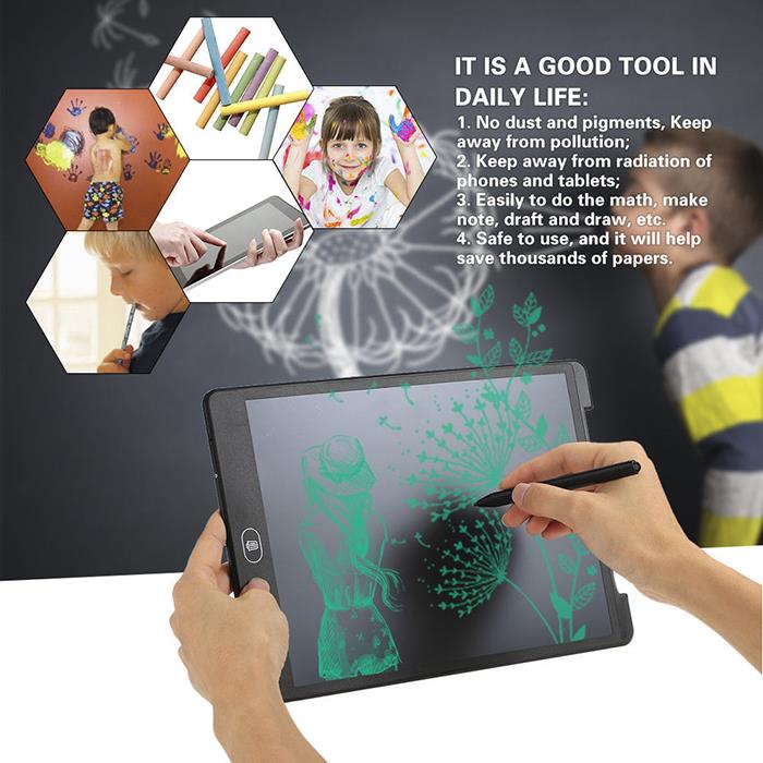 E-paper LCD writing tablet
