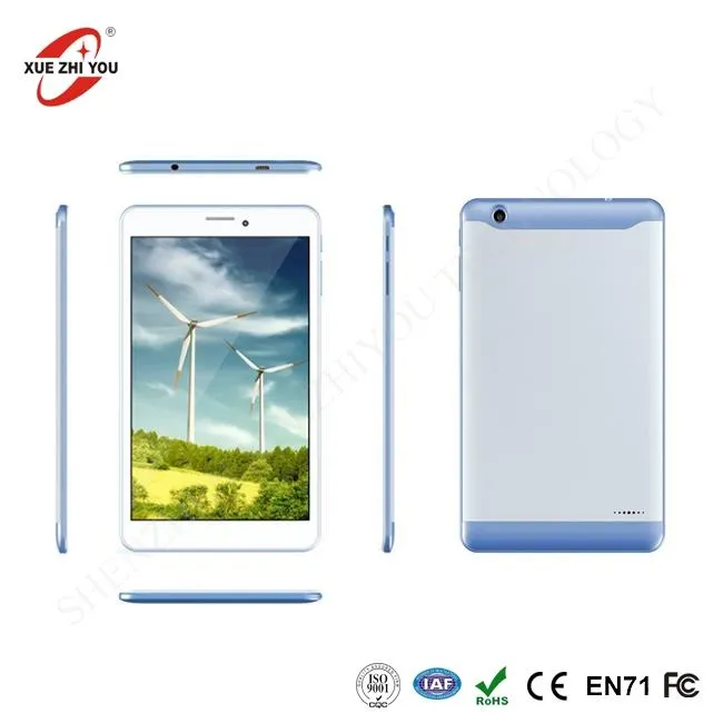 7 Cov Tub Ntxhais Cov Tablet OEM China Mobile Tablets 800 * 1280 Resolution Laptop For Kids