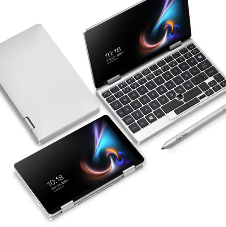 2 Hauv 1 Mini Tablet Pc 8gb Ram Laptop