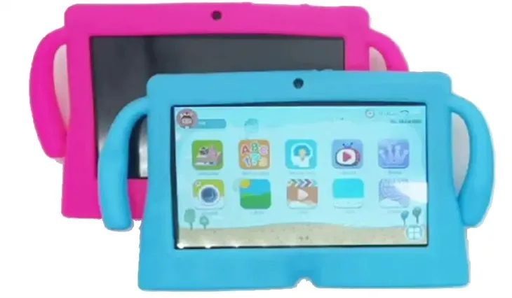 Kids Tablet Pc Nrog Tiv Thaiv Case